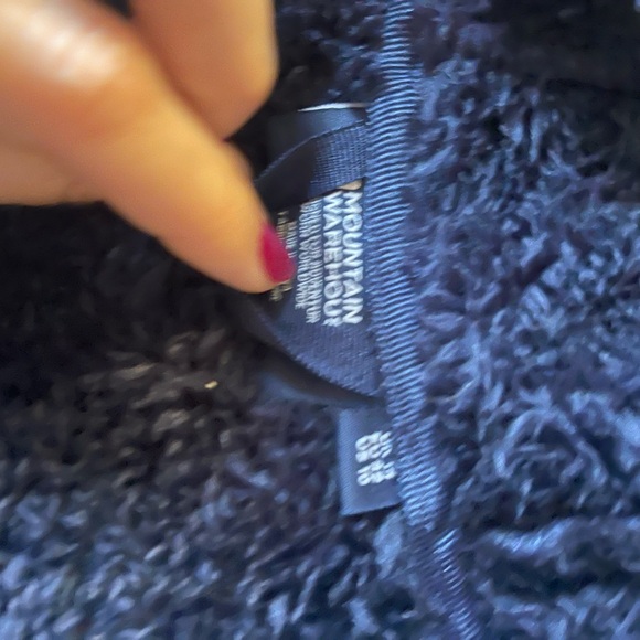 Mountain Warehouse Navy Hooded fleece lined Jacket or Shell - Picture 3 of 5